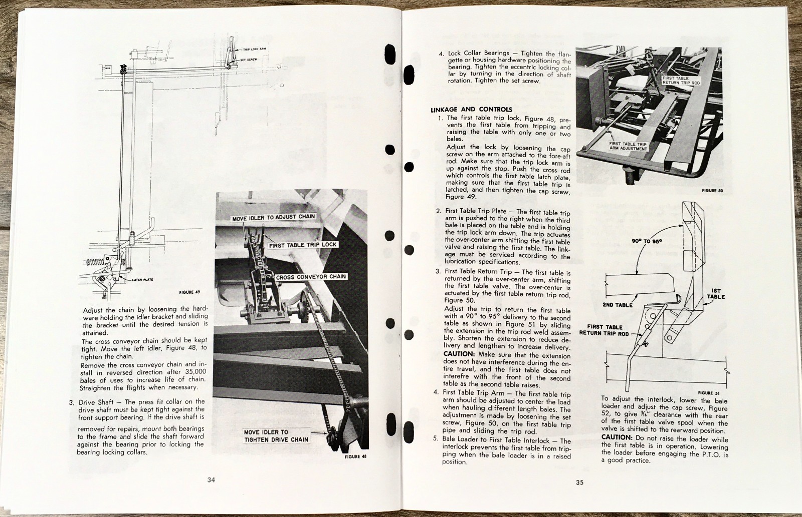 New Holland 1033 Bale Wagon Parts Catalog Operators Manual Set Schematic Views - Image 7
