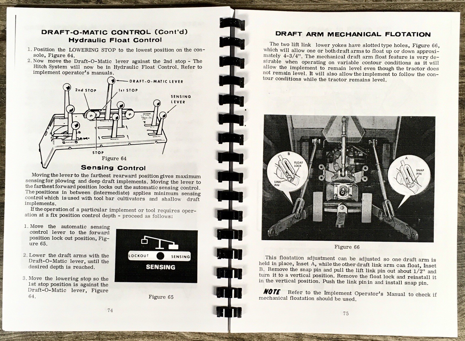 Case 970 Tractor Parts Catalog Operators Manual Owners Book Set Prior to 8675001 - Image 12