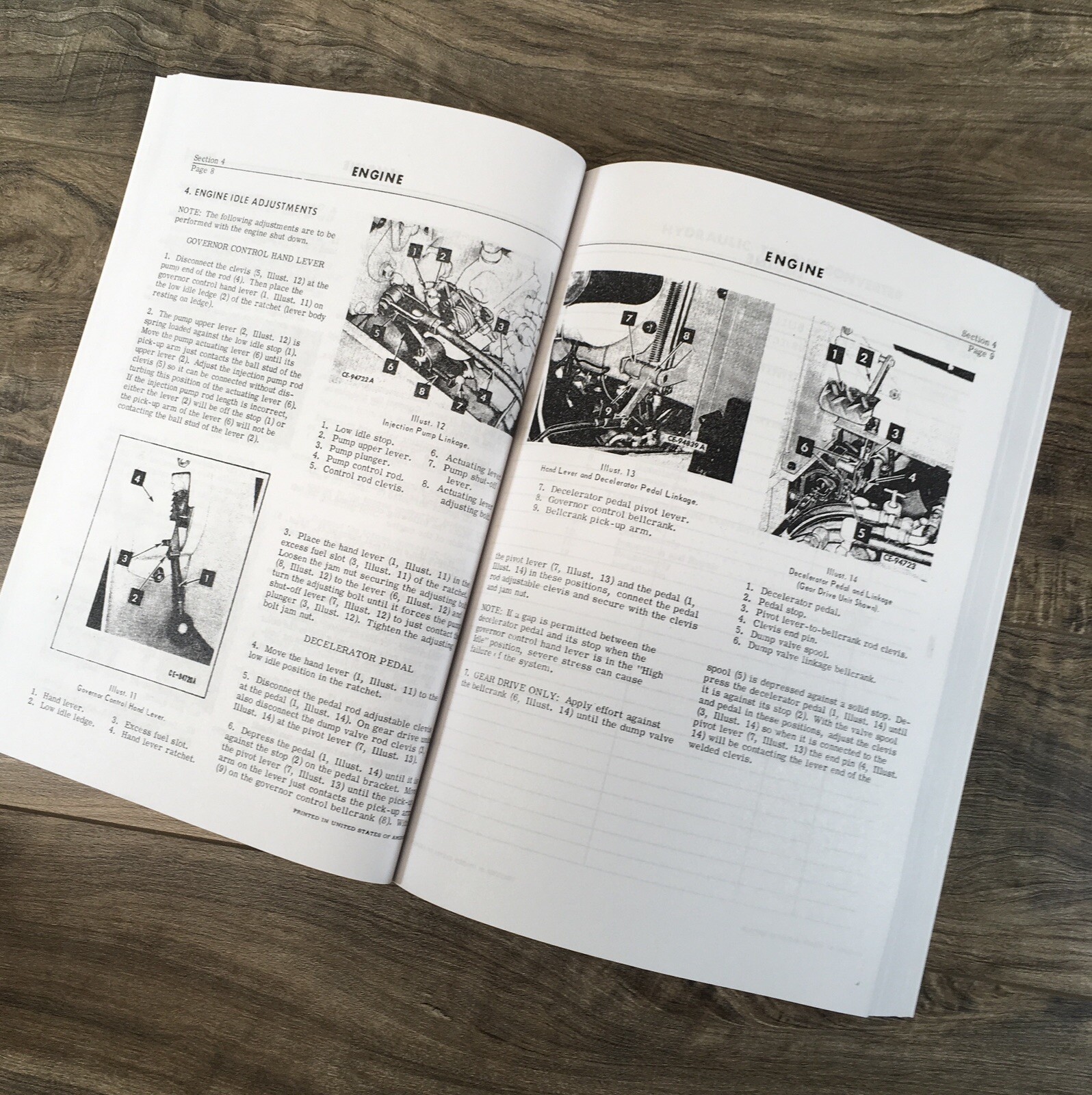 International 100E Crawler Tractor Service Parts Manual Set Catalog Book 0-9500 - Image 13