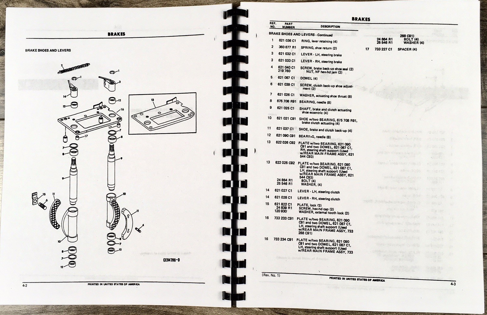 International 100E Crawler Tractor Service Parts Manual Set Catalog Book 0-9500 - Image 19