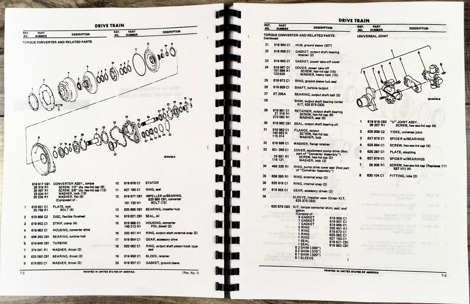 International 100E Crawler Tractor Service Parts Manual Set Catalog Book 0-9500 - Image 20