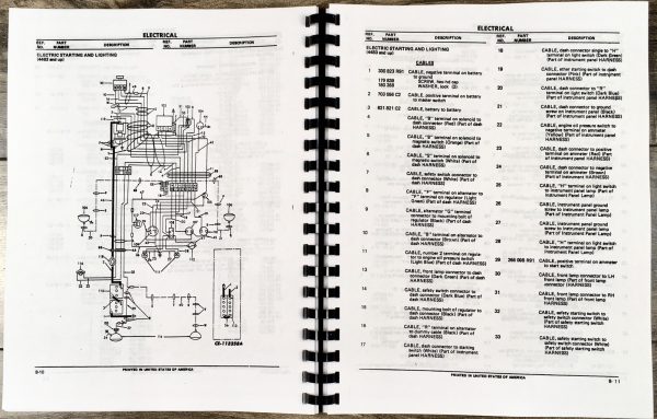 International 100E Crawler Tractor Service Parts Manual Set Catalog Book 0-9500 - Image 22