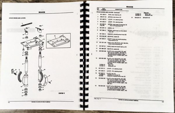 International 100E Crawler Tractor Service Parts Operators Manual Set 0-9500 - Image 21