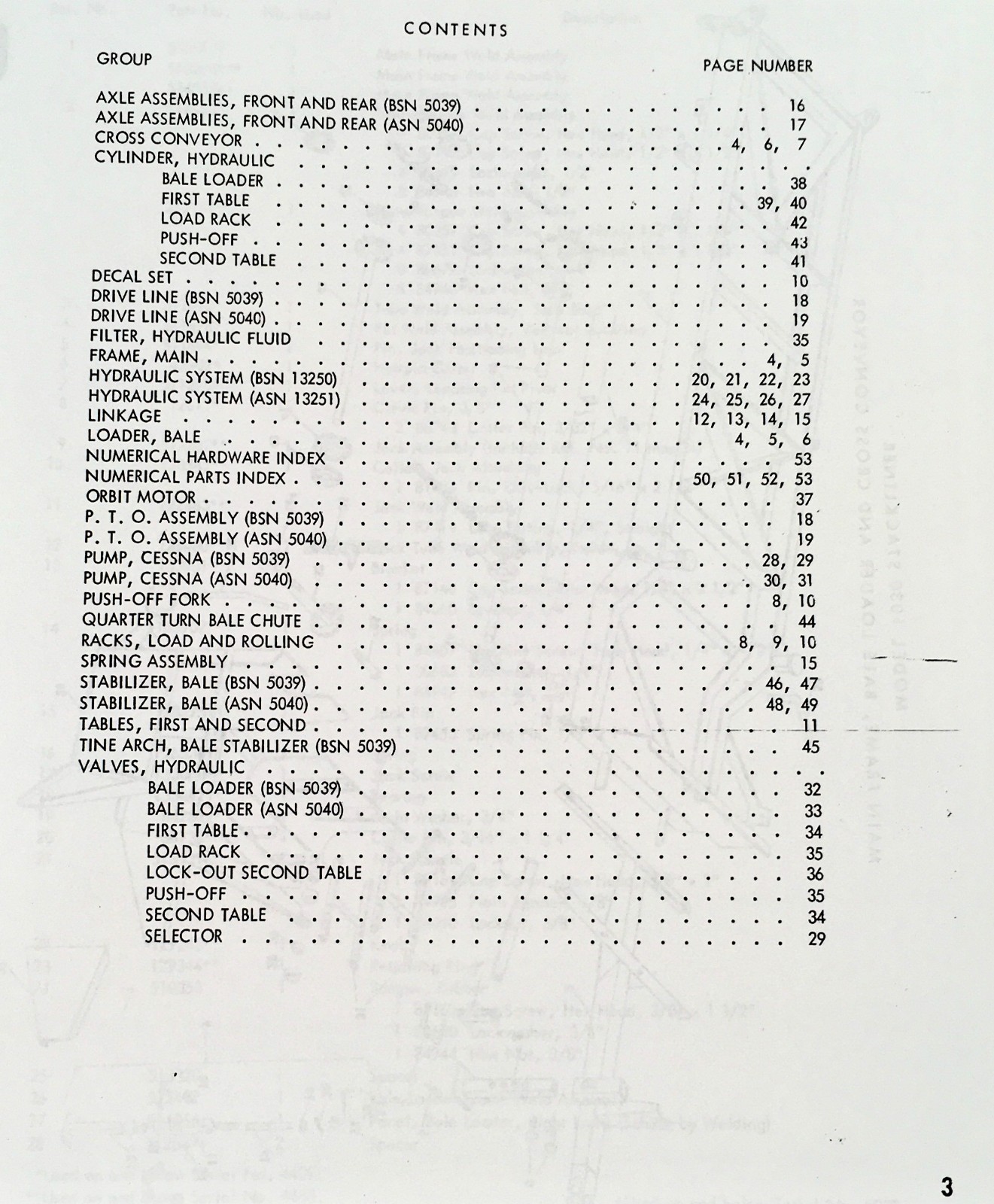 New Holland 1030 Automatic Bale Wagon Parts Manual Catalog Book Schematic Views - Image 2