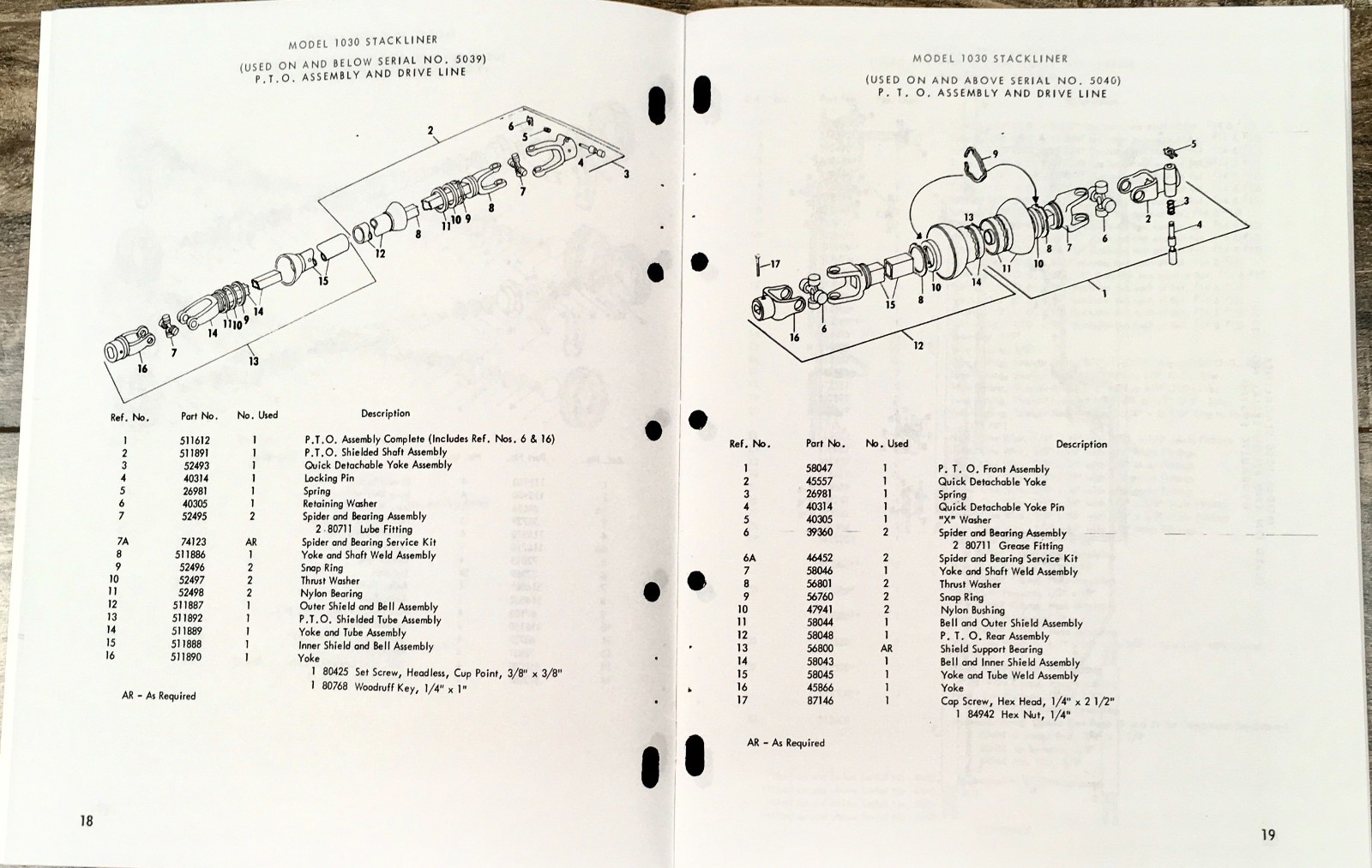 New Holland 1030 Automatic Bale Wagon Parts Manual Catalog Book Schematic Views - Image 4