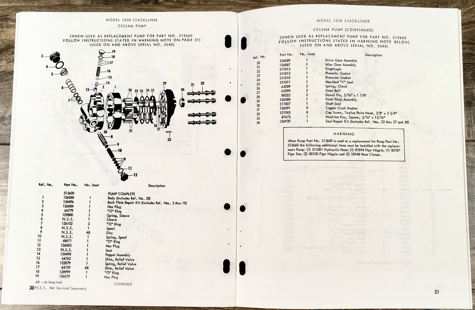 New Holland 1030 Automatic Bale Wagon Parts Manual Catalog Book Schematic Views - Image 6