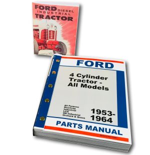 Ford 1811-D 1821-D 1841-D 1871D 1881-D Diesel Tractor Parts Operators Manual Set