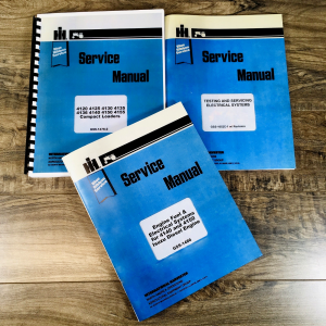 International 4155 Skid Steer Compact Loader Service Manual Repair Isuzu C240