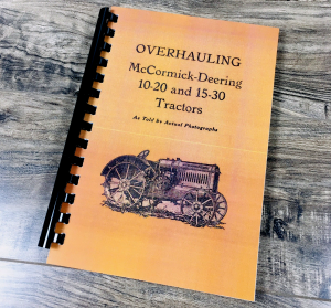 International McCormick Deering 10-20 15-30 Tractors Service Shop Repair Manual