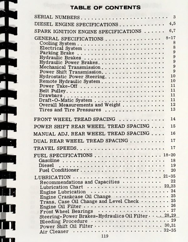 Case 970 Tractor Service Manual Parts Catalog Operators Shop Set Under 8675001 - Image 21