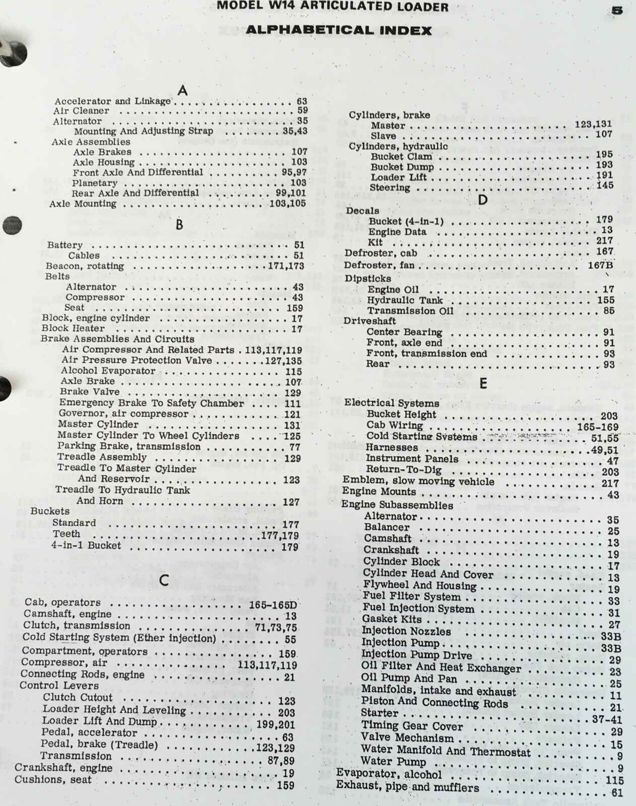 Case W14 Wheel Loader Service Manual Parts Operators Set Repair 9119395-9119672 - Image 4