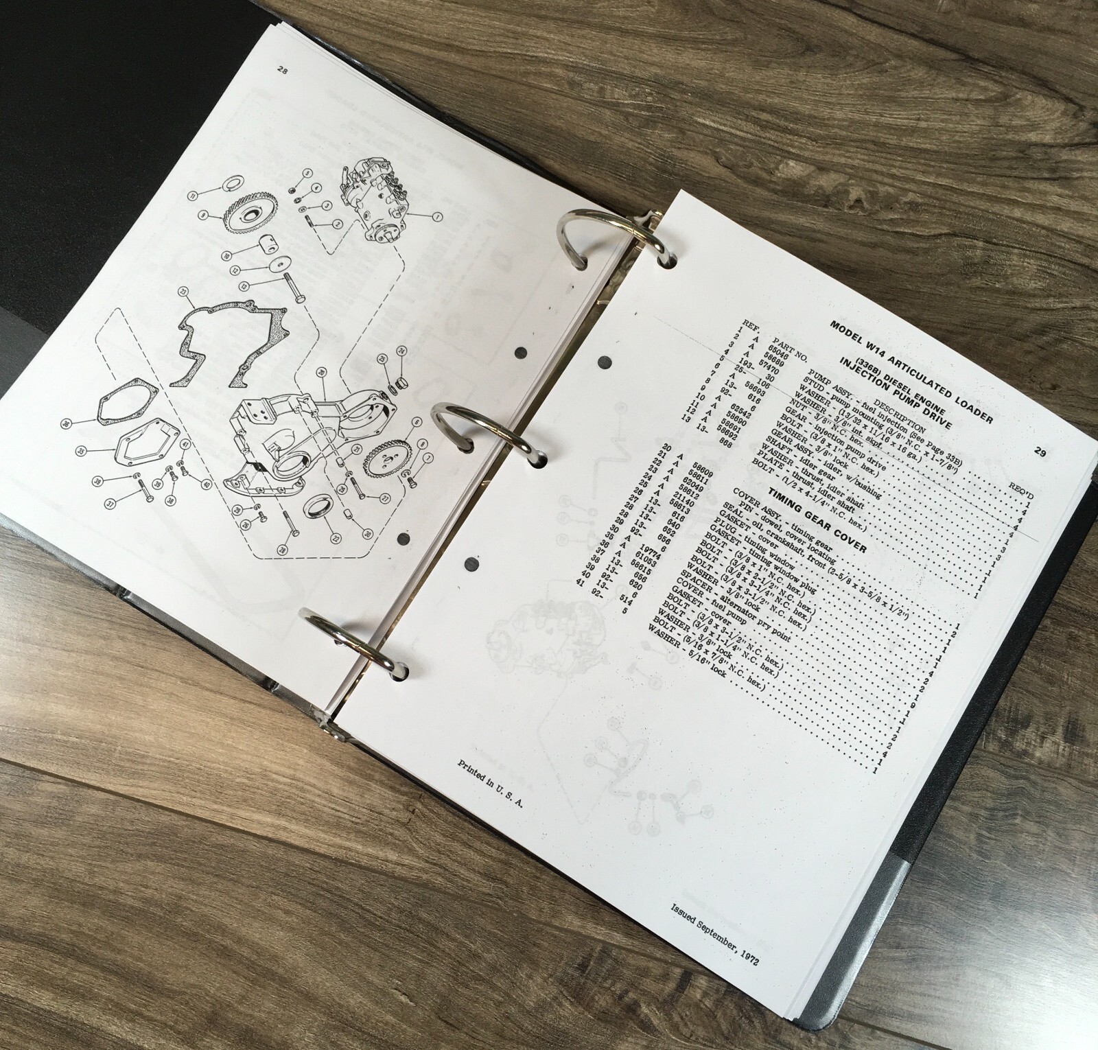 Case W14 Wheel Loader Service Manual Parts Operators Set Repair 9119395-9119672 - Image 18