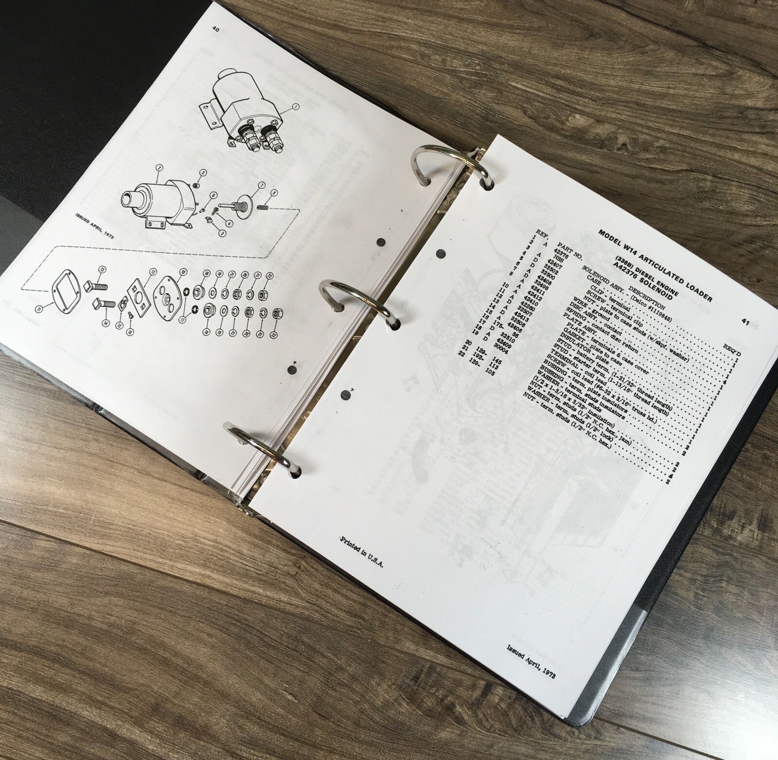 Case W14 Wheel Loader Service Manual Parts Operators Set Repair 9119395-9119672 - Image 19