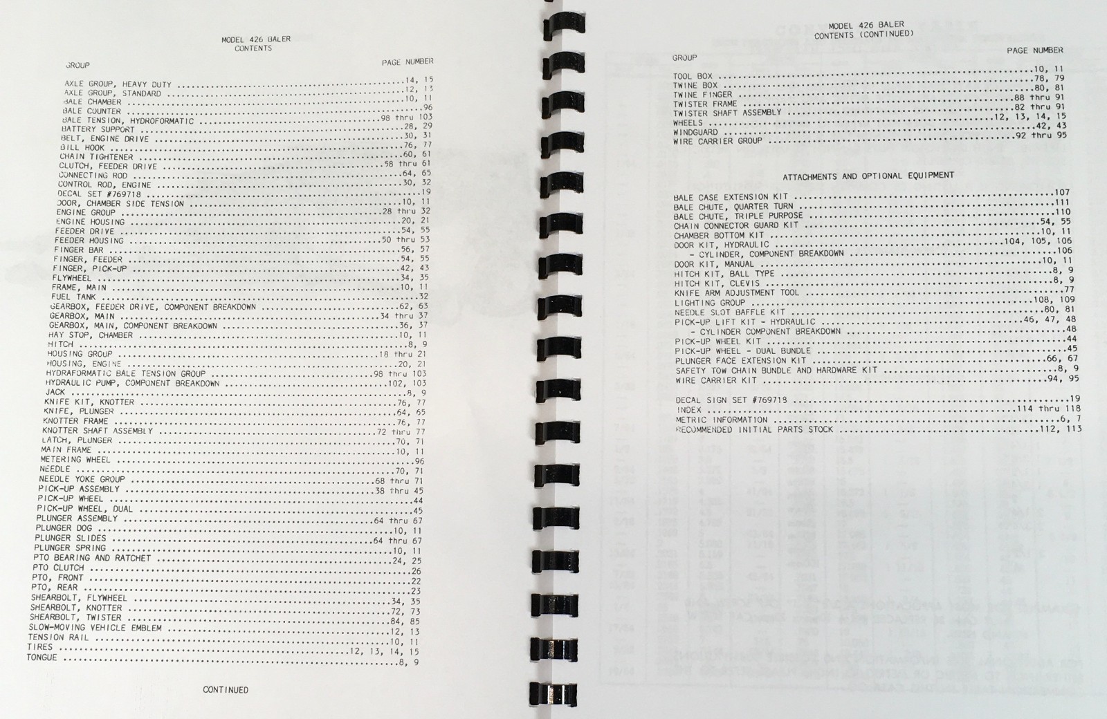 New Holland 426 Baler Service Manual Parts Catalog Operators Set Repair Wire Tie - Image 3
