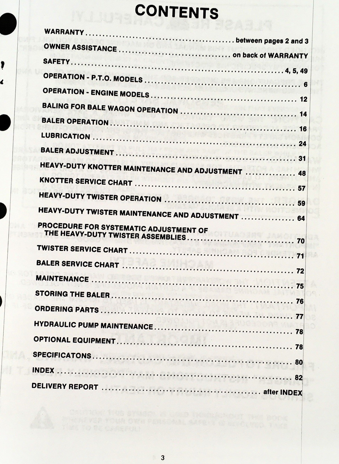 New Holland 426 Baler Service Manual Parts Catalog Operators Set Repair Wire Tie - Image 5