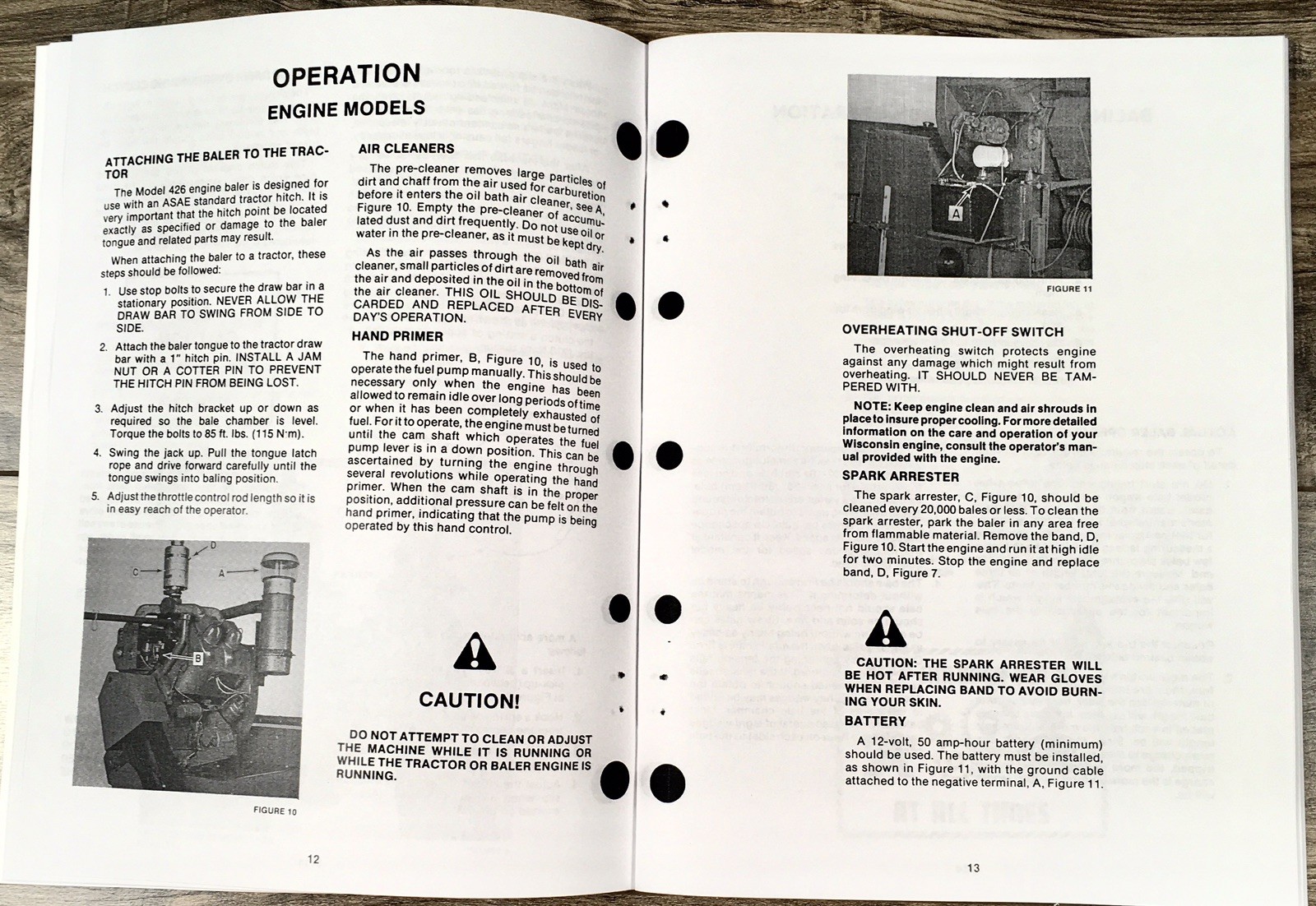 New Holland 426 Baler Service Manual Parts Catalog Operators Set Repair Wire Tie - Image 14