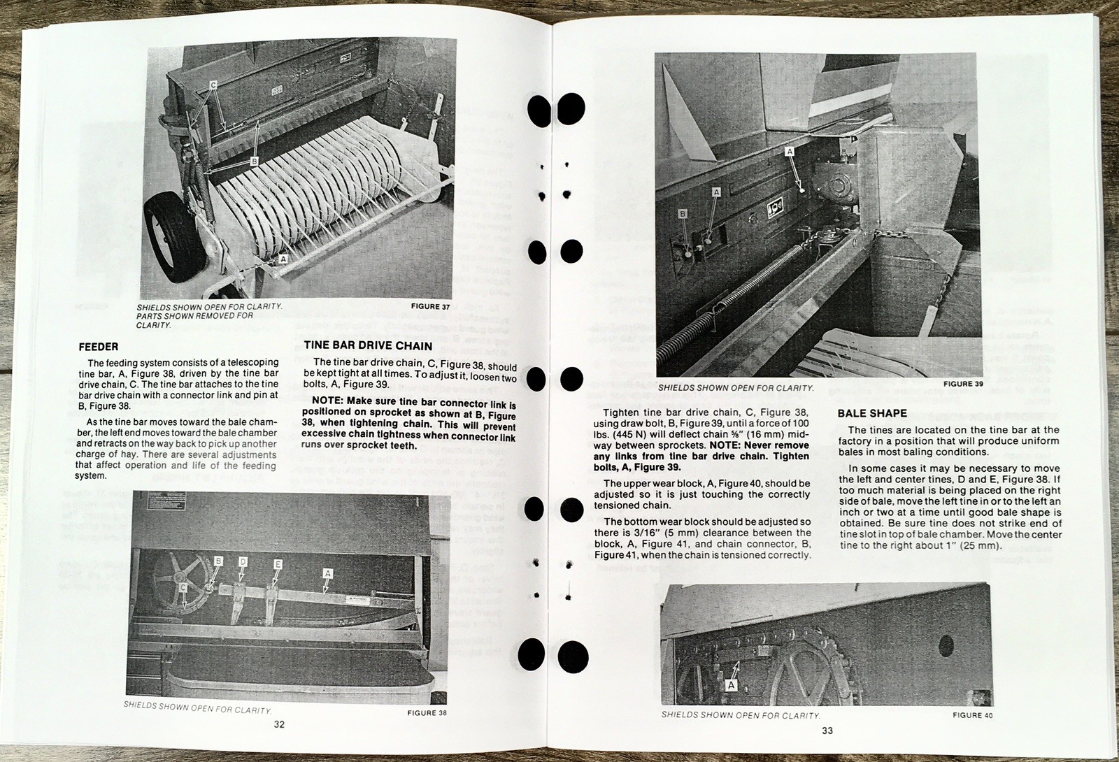 New Holland 426 Baler Service Manual Parts Catalog Operators Set Shop Twine Tie - Image 13