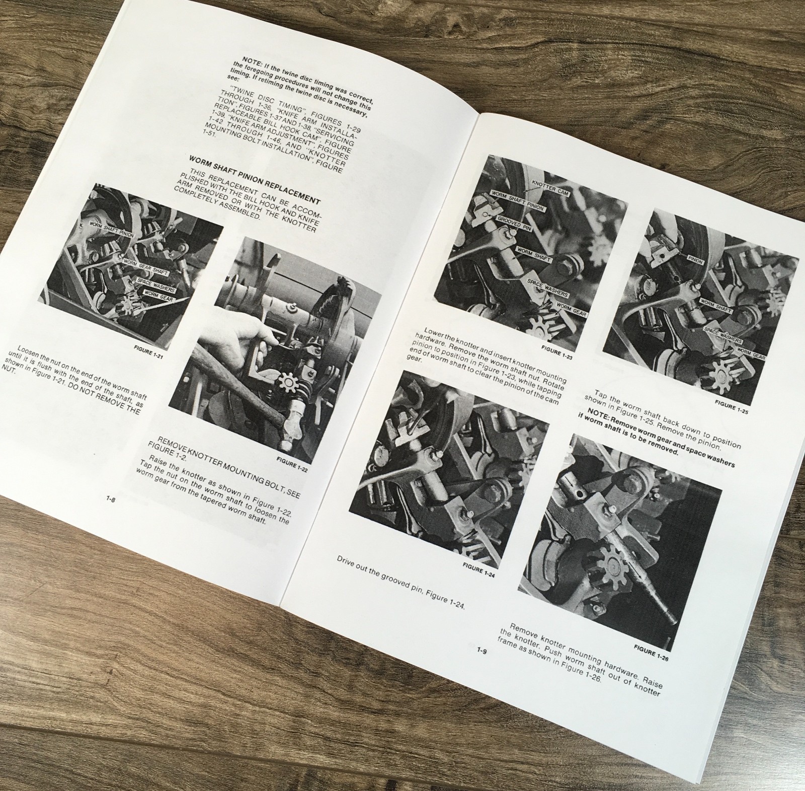 New Holland 426 Baler Service Manual Parts Catalog Operators Set Shop Twine Tie - Image 18