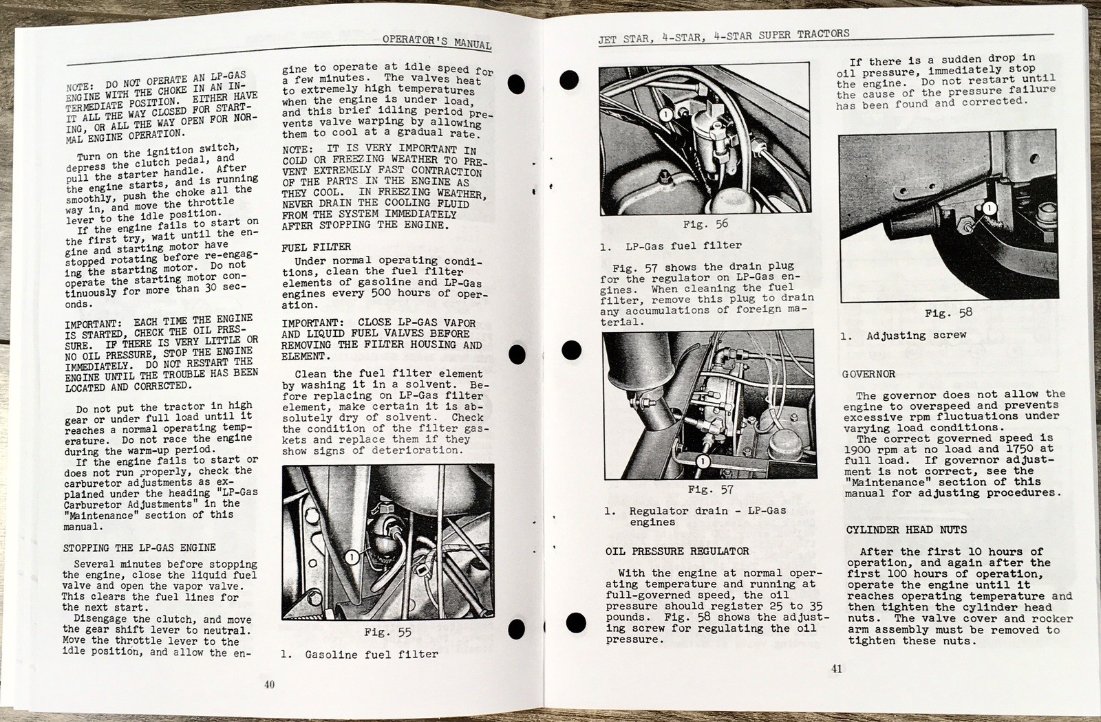 Minneapolis Moline 4 Star Super Tractor Service Parts Operators Manual Set Shop - Image 14