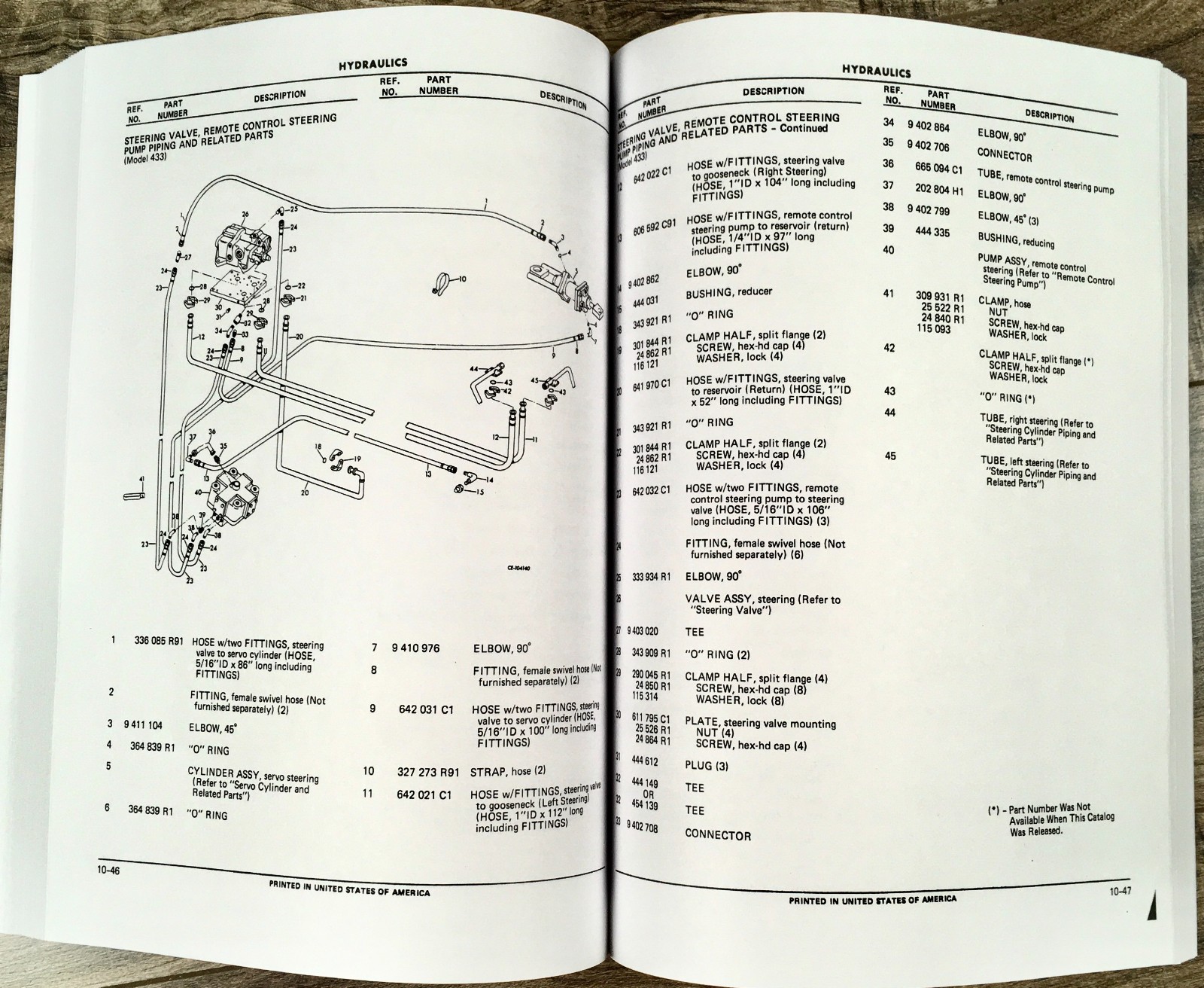 International 433 444 Pay Scraper Service Parts Manual Set Repair Catalog V800 - Image 10
