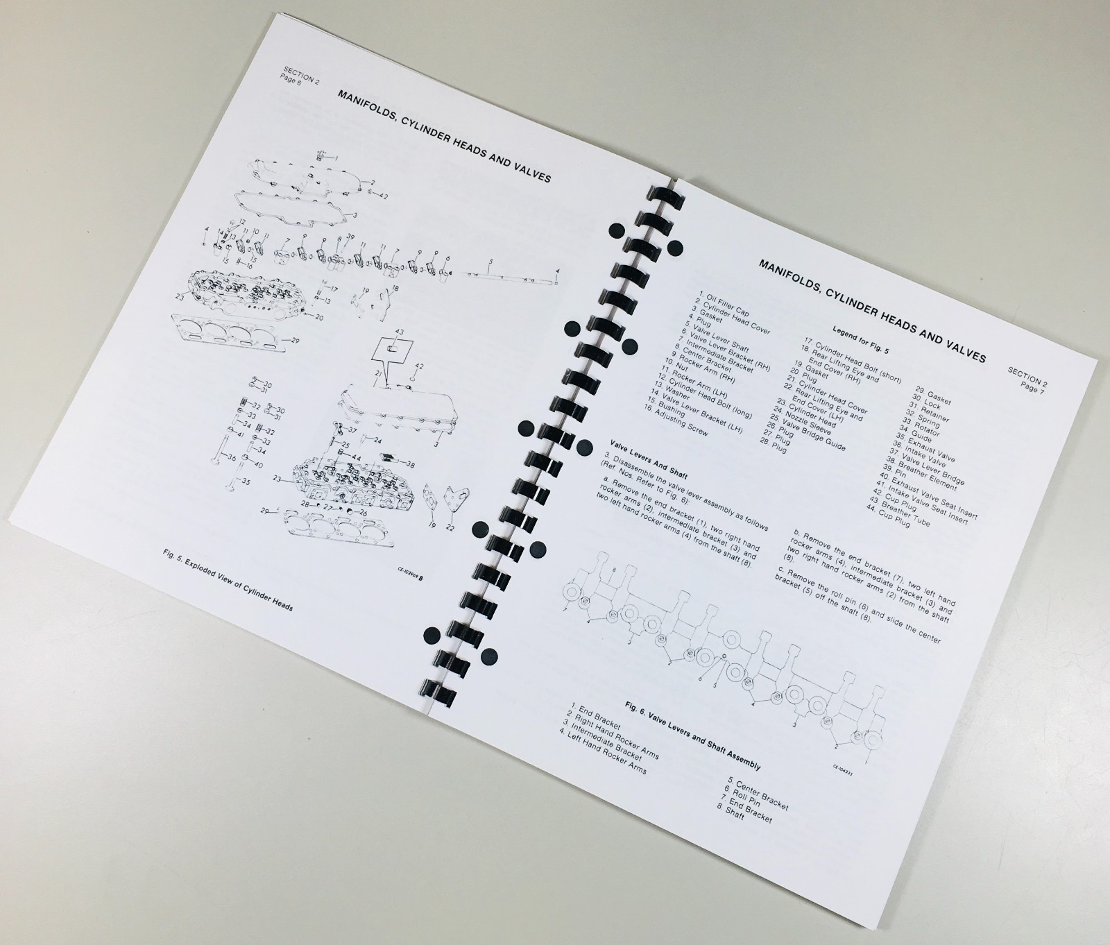 International 433 444 Pay Scraper Service Parts Manual Set Repair Catalog V800 - Image 13