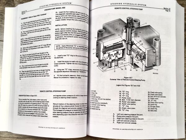 International 433 444 Pay Scraper Service Parts Manual Set Repair Catalog V800 - Image 22