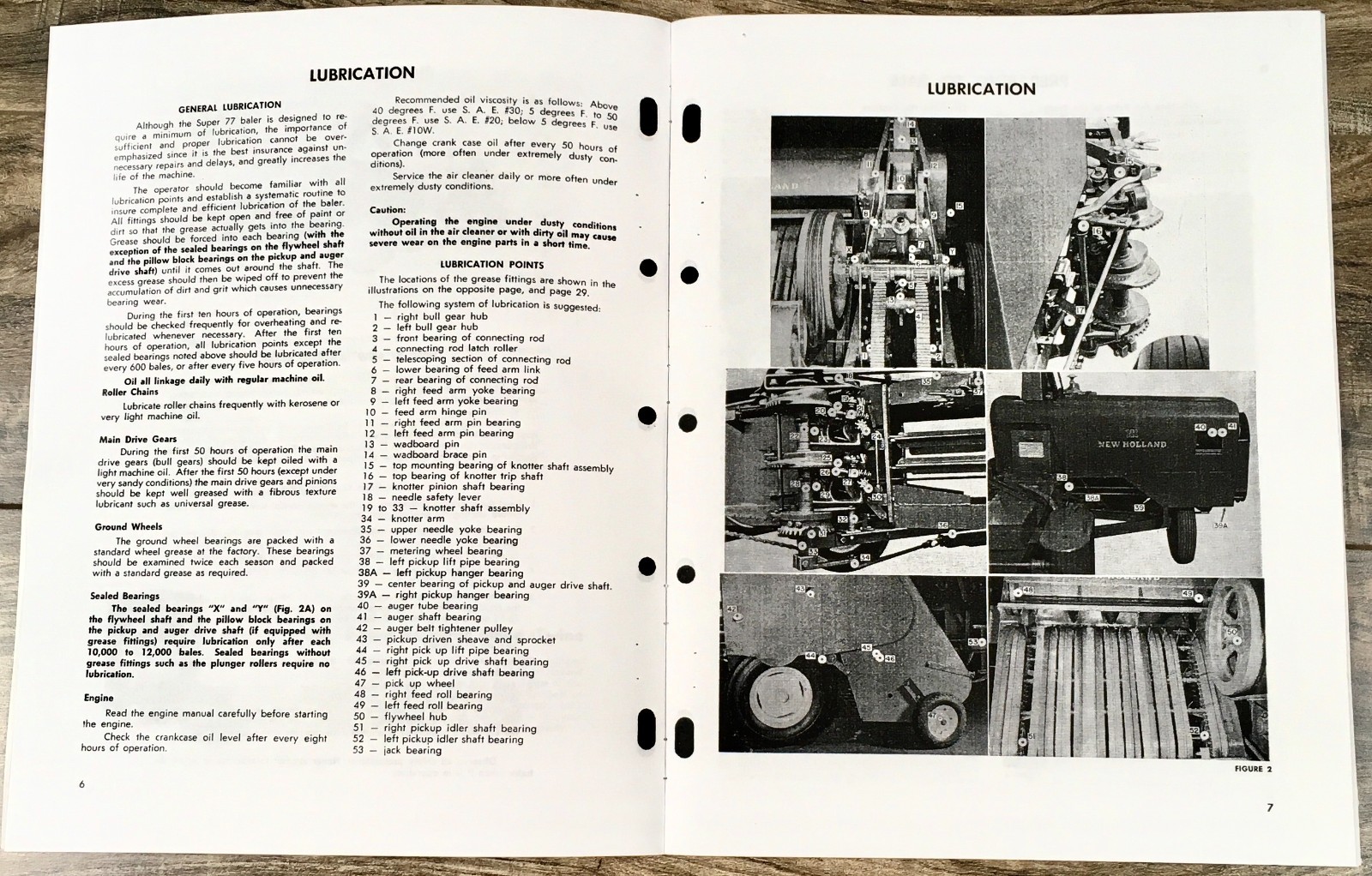 New Holland Super 77 Baler Service Manual Parts Catalog Operators Set Repair - Image 11