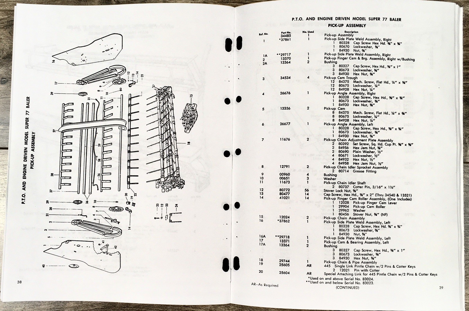 New Holland Super 77 Baler Service Manual Parts Catalog Set Repair Shop Book - Image 11