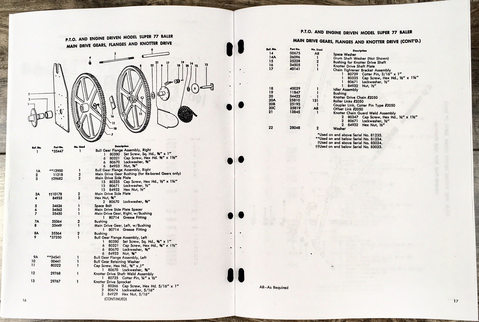 New Holland Super 77 Baler Parts Catalog Operators Manual Set Owners Book - Image 8