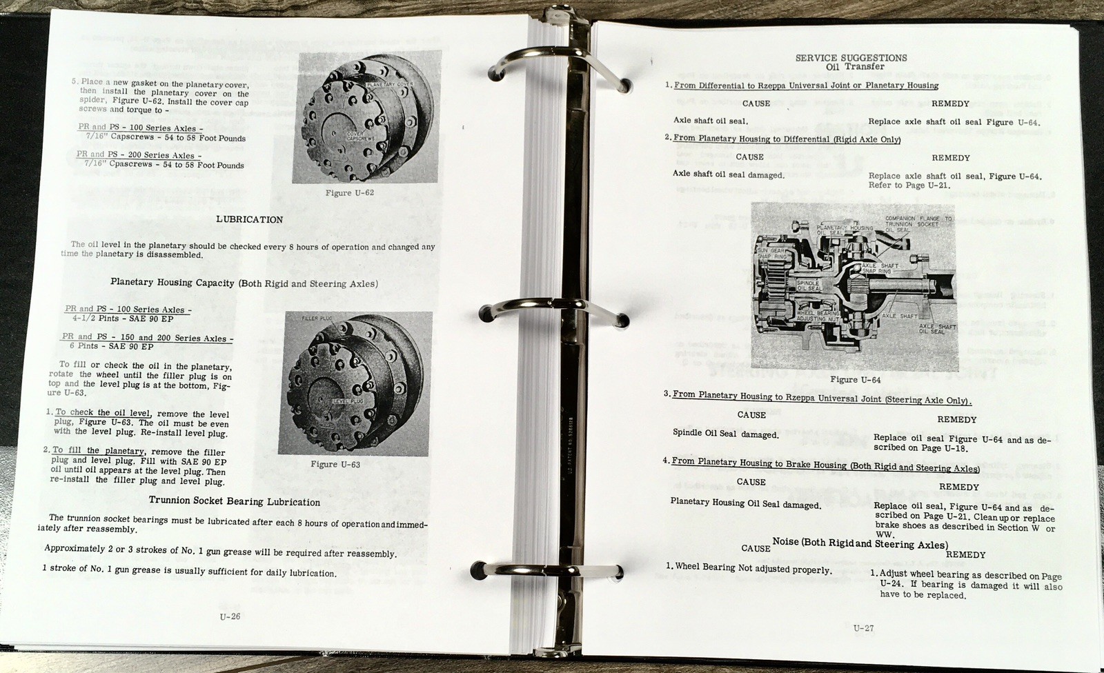 Case W7E Wheel Loader Service Manual Parts Catalog Repair Set Assembly Shop Book - Image 14