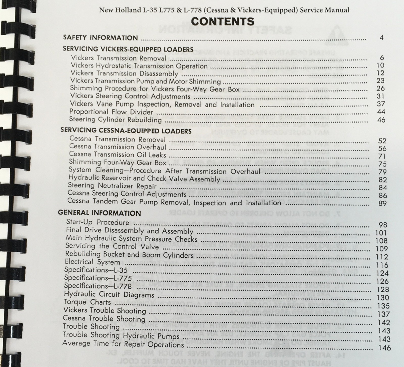 New Holland L-778 L778 Skid-Steer Service Manual Parts Catalog Operators Repair - Image 2