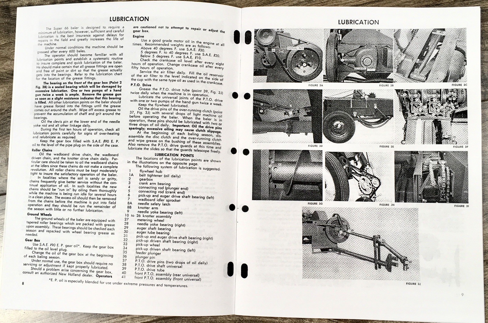 New Holland Super 66 Baler Operators Manual Owners Book Maintenance Twine Tie - Image 3