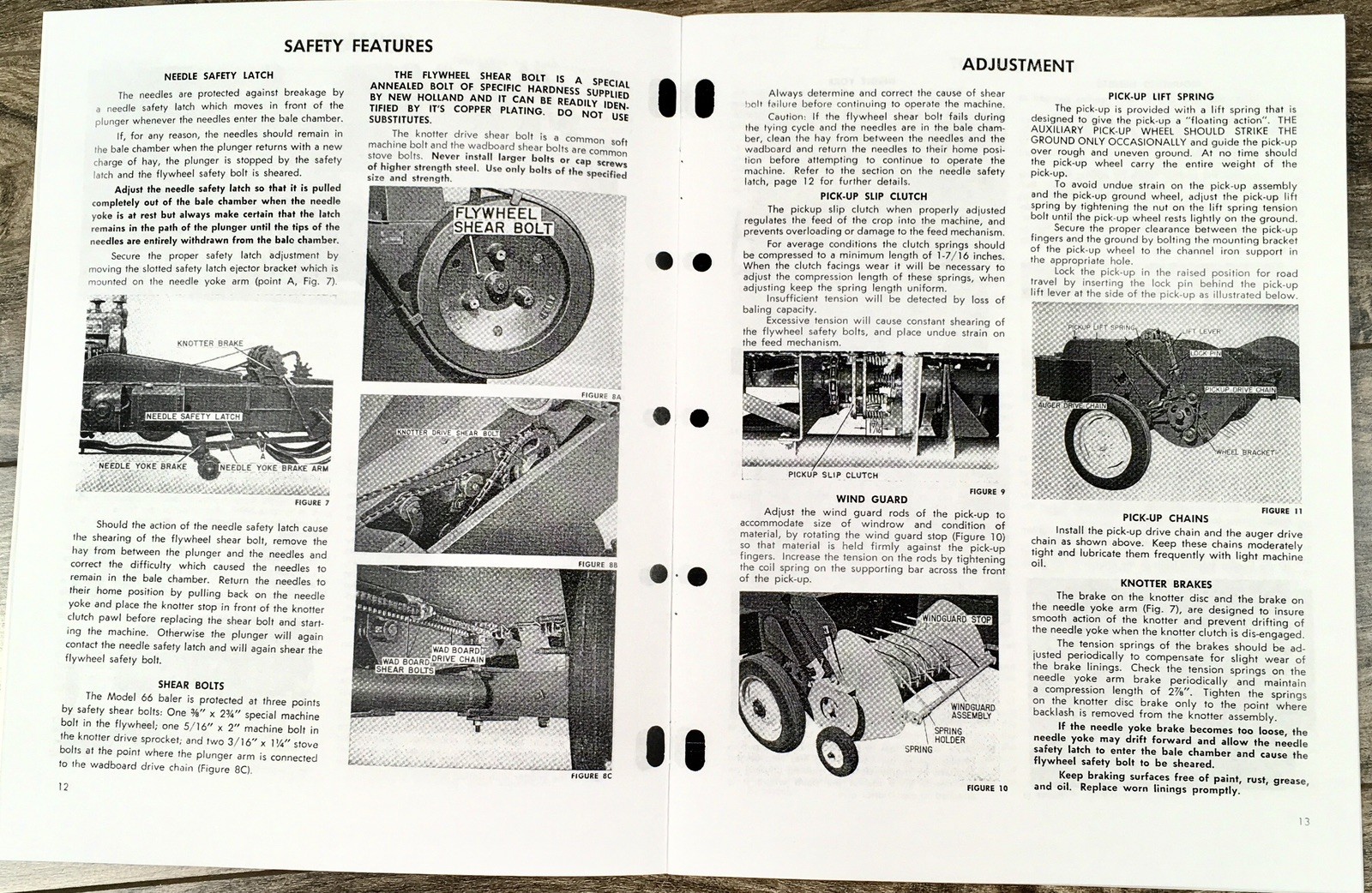 New Holland Super 66 Baler Operators Manual Owners Book Maintenance Twine Tie - Image 4