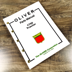 Oliver 1750 Tractor Parts Manual Catalog Book Assembly Schematics Exploded Views