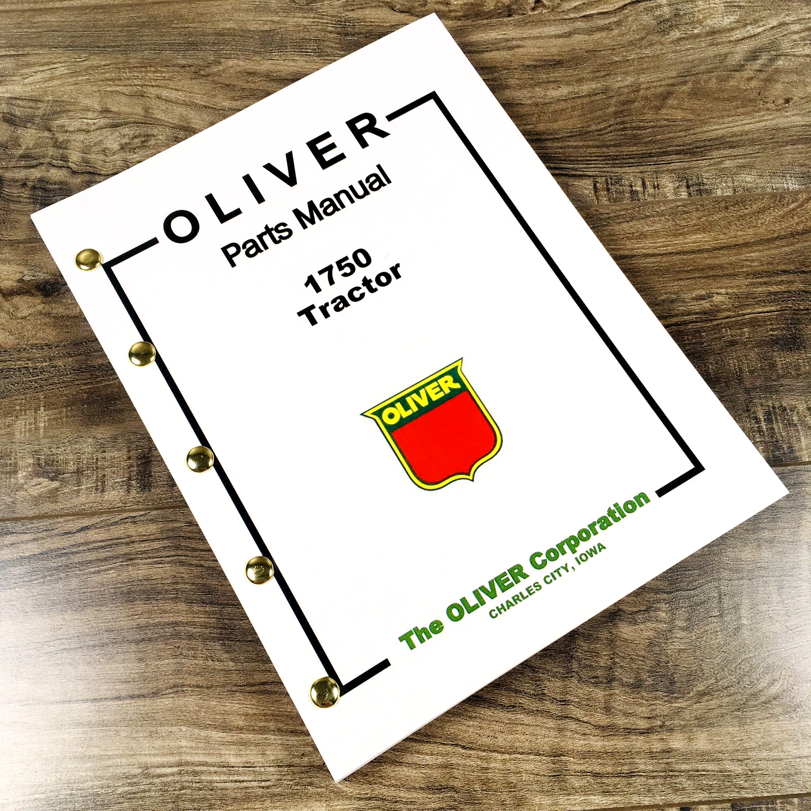 Oliver 1750 Tractor Parts Manual Catalog Book Assembly Schematics Exploded Views