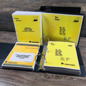 IH Dresser TD7G TD8G 100G 125G Crawler Tractor Service Parts Catalog Manual Set