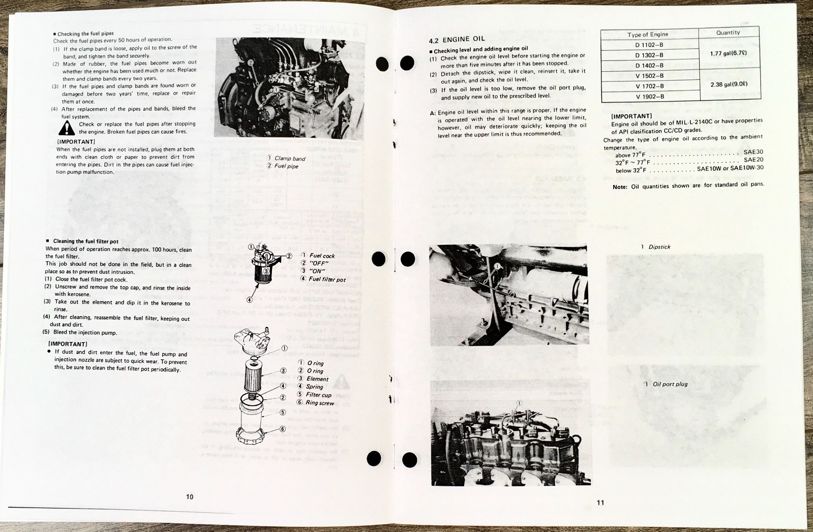 Kubota V1902 Engine Fits L3450Dtgst L3450F L3450Gst Service Manual Operators Set - Image 5