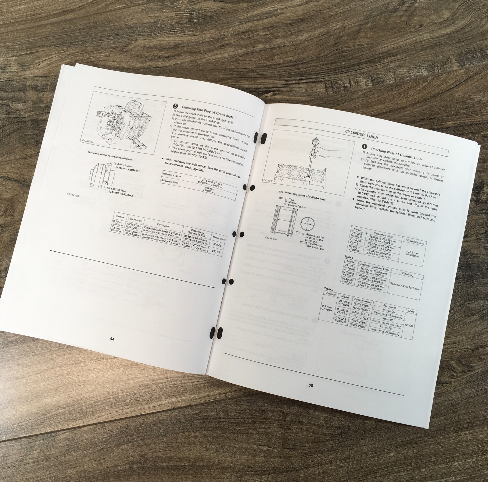 Kubota V1902 Engine Fits L3250Dt L3250F Tractor Service Manual Operators Set - Image 10