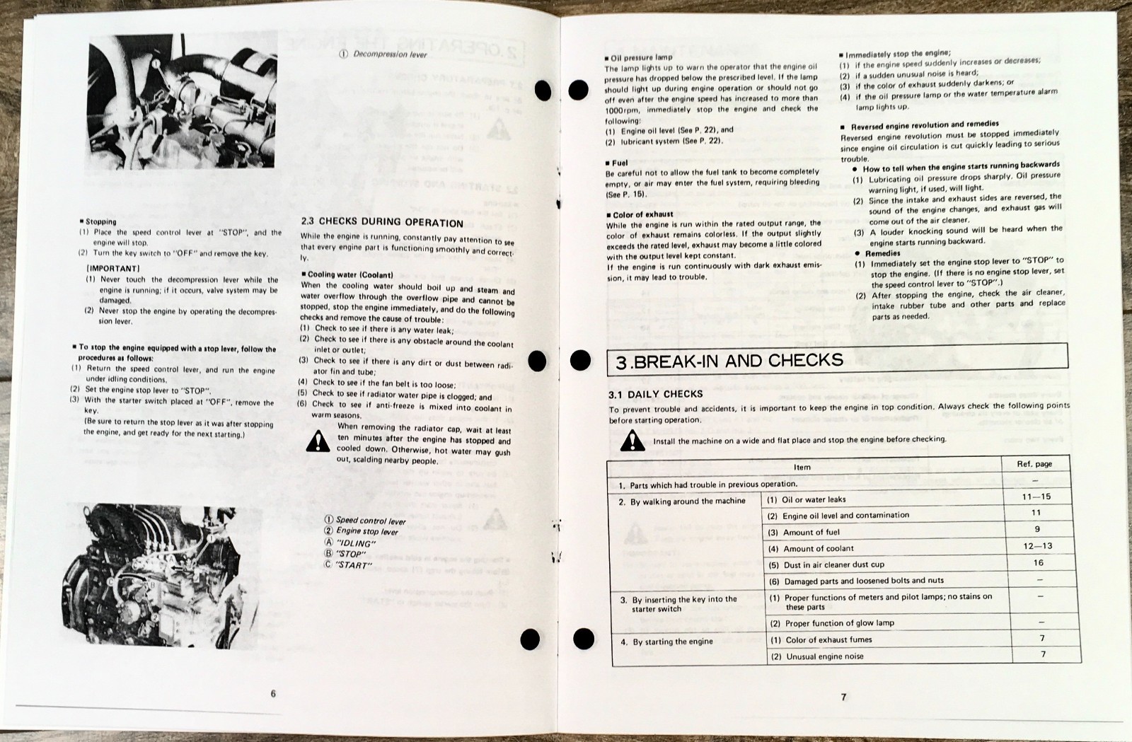Kubota V1902 Engine Fits Kh20 Excavator Service Manual Operators Set Repair - Image 7