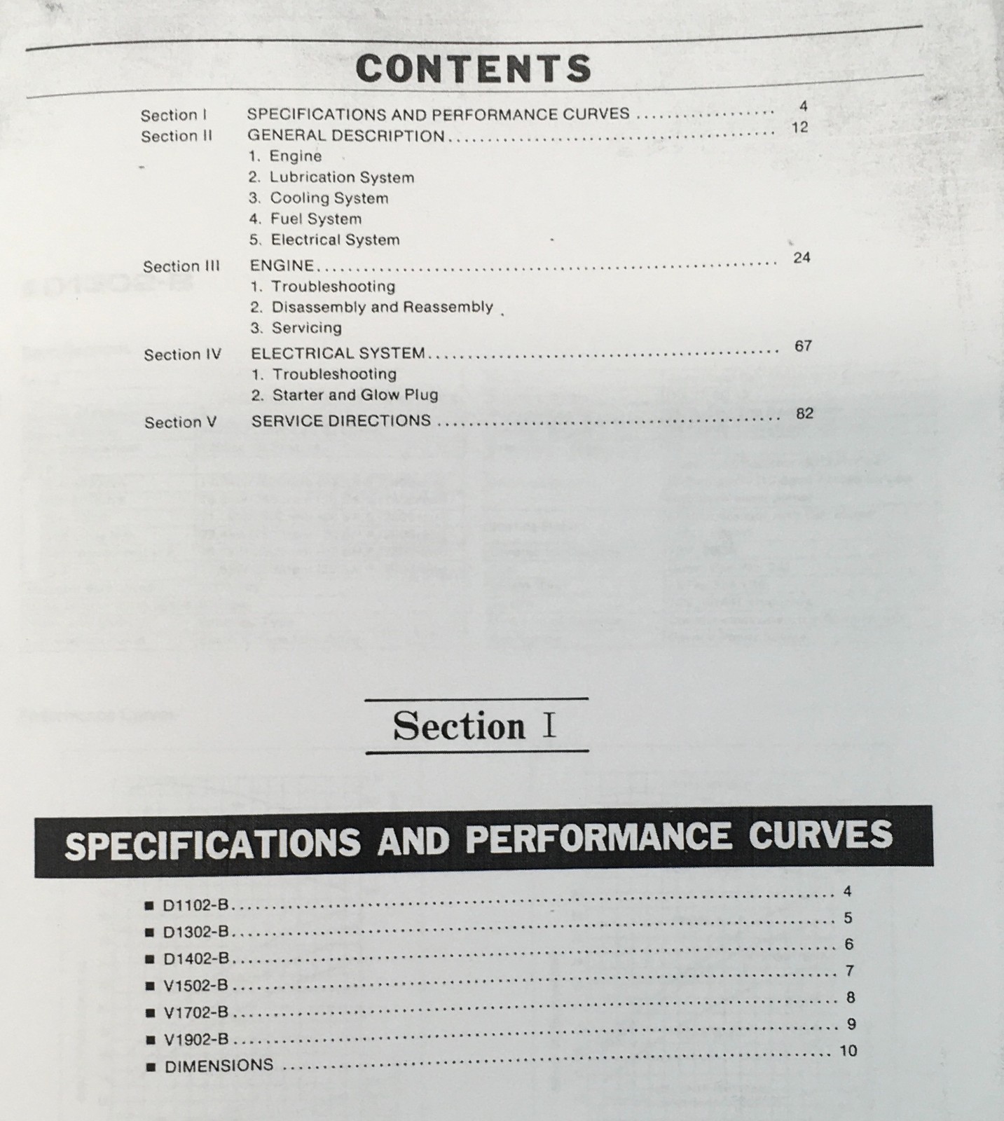 Kubota V1902 Engine Fits L3650 Dt Dtgst Dtw F Gst Service Manual Operators Set - Image 2