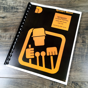 Dresser International TD7E Crawler Tractor Operators Manual Owners Book 9501-Up