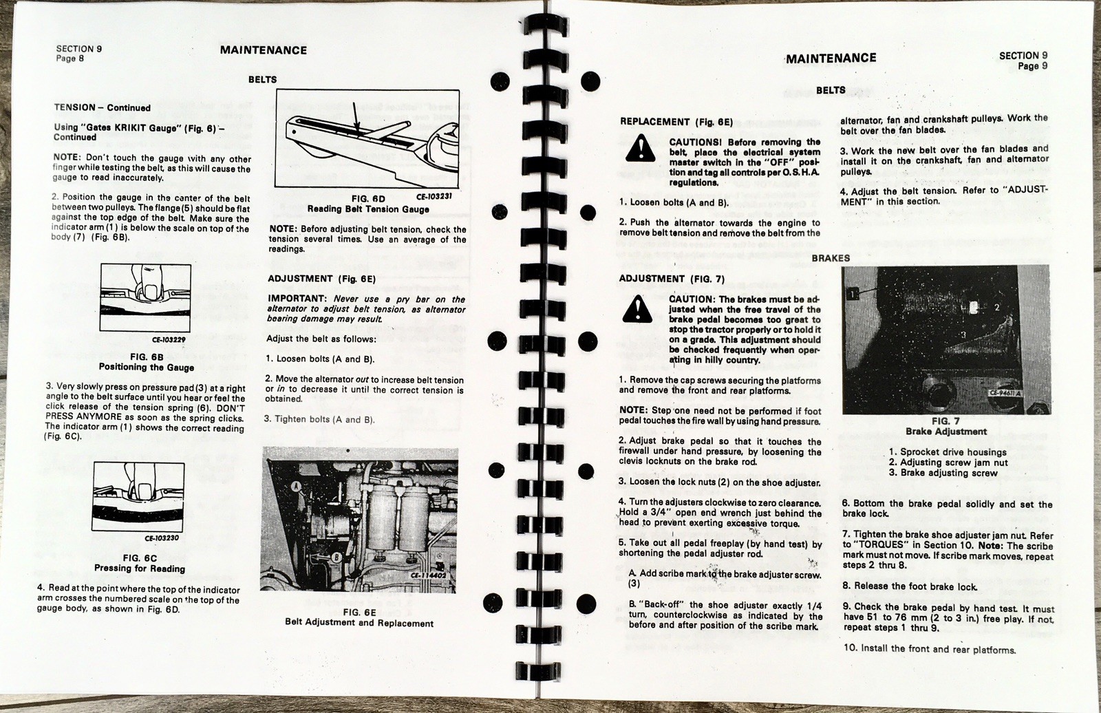 Dresser International TD7E Crawler Tractor Operators Manual Owners Book 9501-Up - Image 4