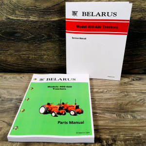 Belarus 400 420 Tractor Service Parts Catalog Manual Set Repair Workshop Shop