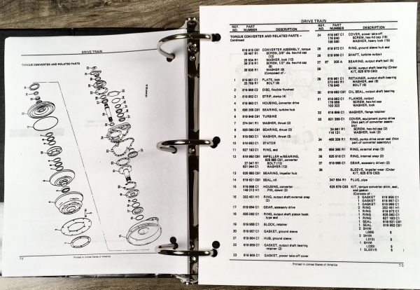 IH Dresser TD7E Crawler Tractor Service Parts Catalog Manual Set Repair 9500-Up - Image 22