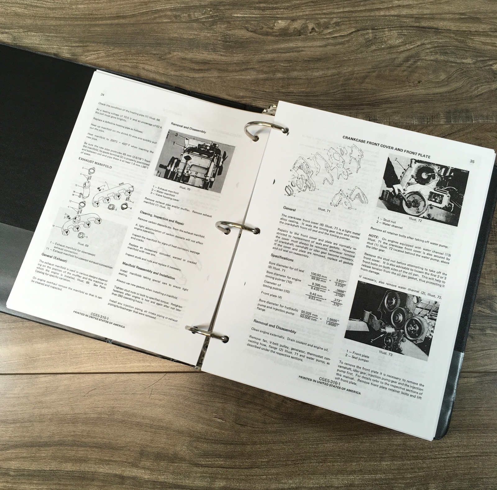IH Dresser TD7E Crawler Tractor Service Parts Operators Manual Set 9500-Up - Image 11