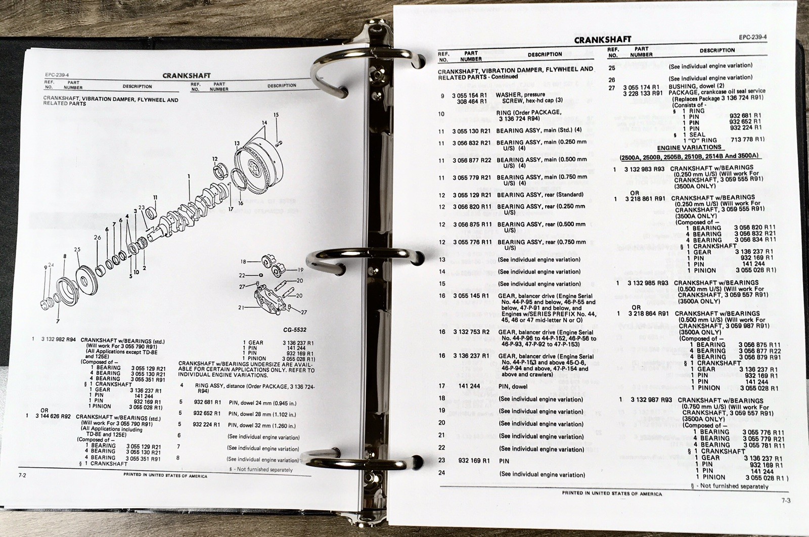 IH Dresser TD7E Crawler Tractor Service Parts Operators Manual Set 9500-Up - Image 16