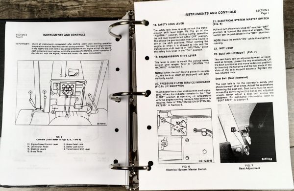 IH Dresser TD7E Crawler Tractor Service Parts Operators Manual Set 9500-Up - Image 23