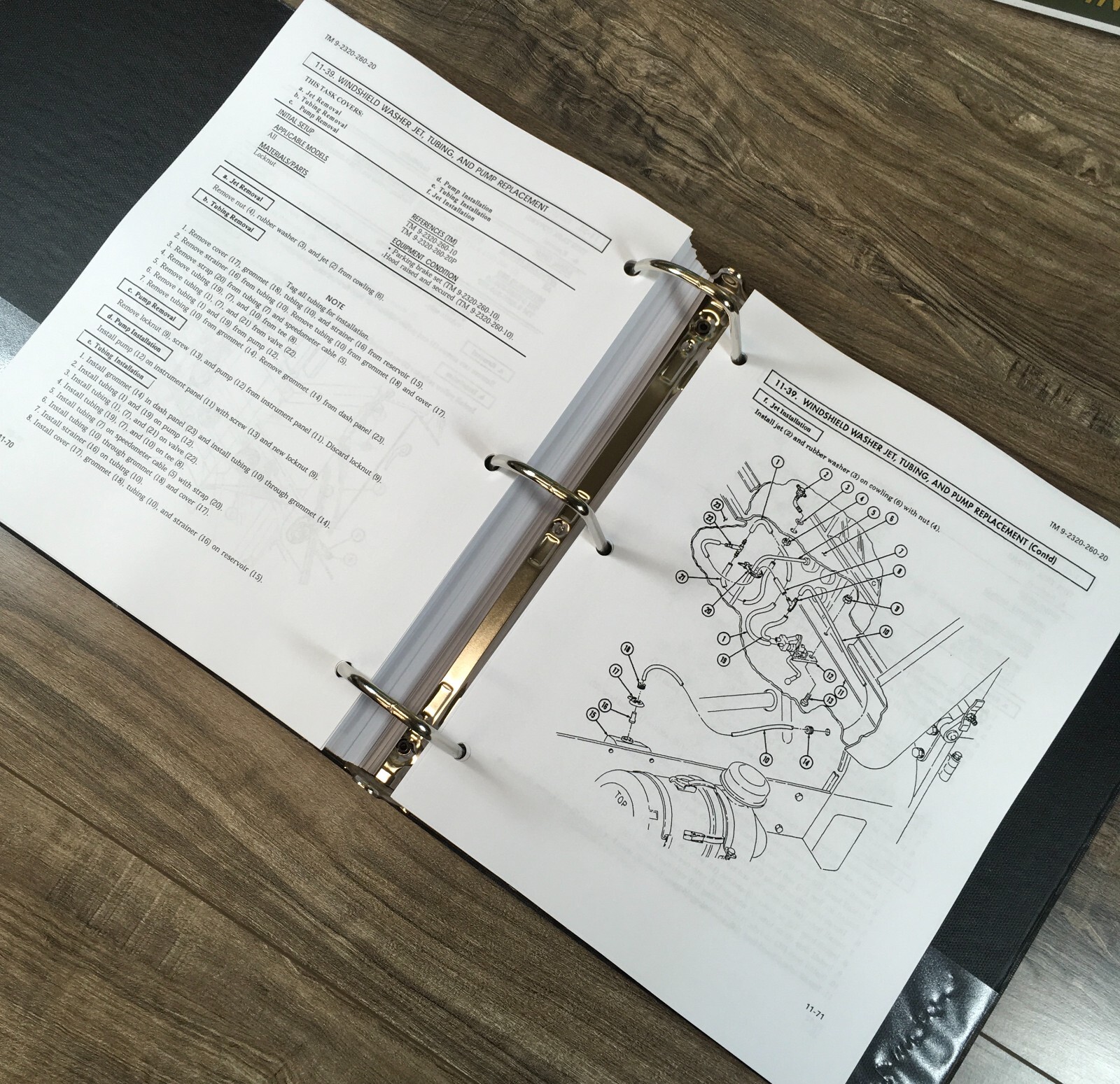 5 Ton 6x6 M819 M820 M820A2 M820A1 M821 Cargo Trucks Service Parts Manual Set - Image 20