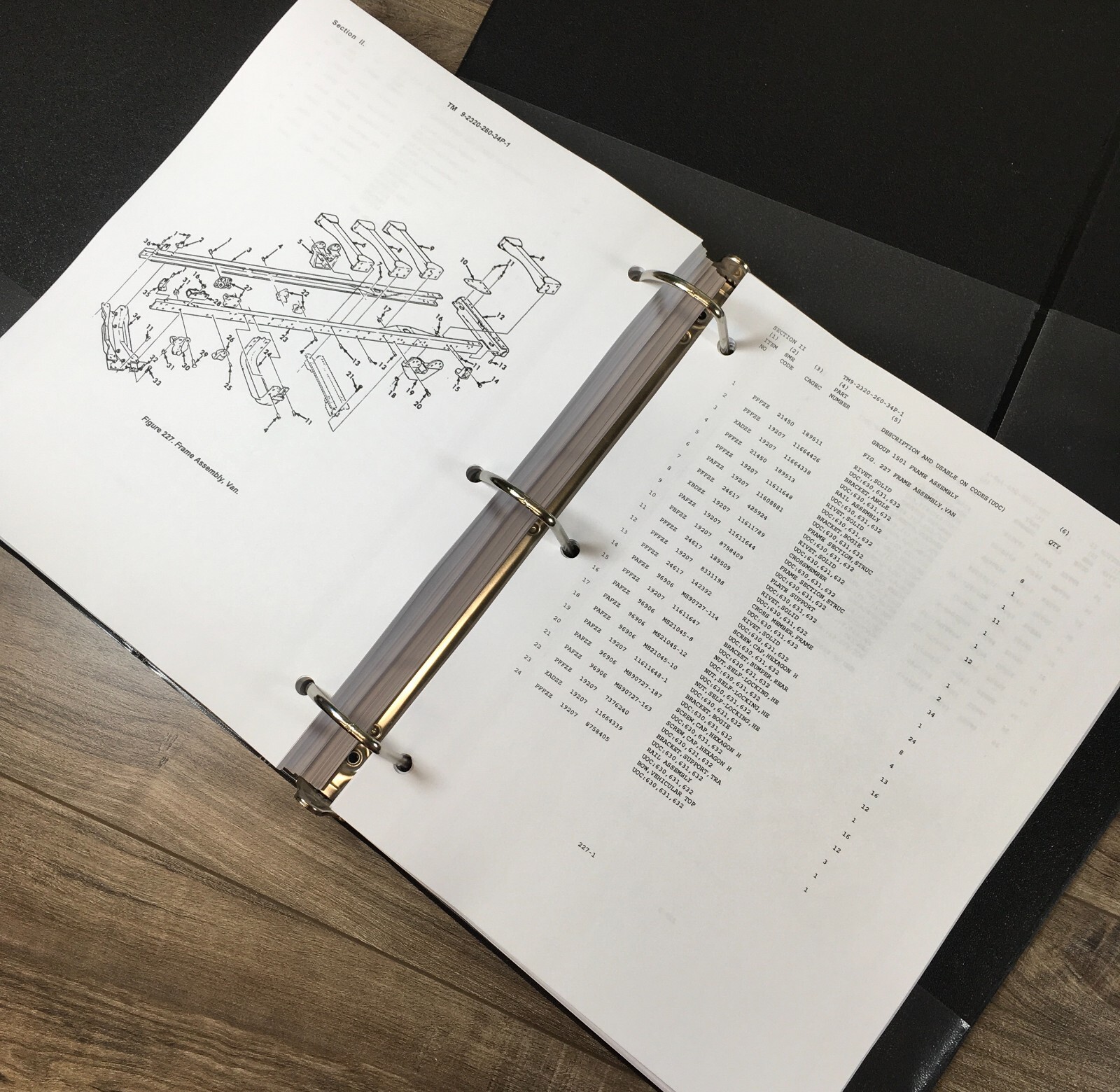 5 Ton 6x6 M820A2 M821 Diesel Cargo Truck Parts Manual Catalog Assembly Book - Image 13