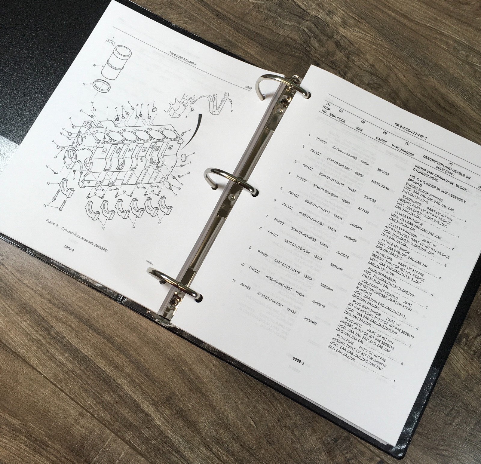5 Ton 6x6 M923 M925 M927 M928 M929 Cargo Truck Parts Operators Manual Set Book - Image 5